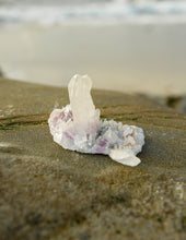 Load image into Gallery viewer, Quartz with Amethyst and Green Chlorite
