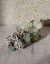 Load image into Gallery viewer, Green Apophyllite With Stilbite
