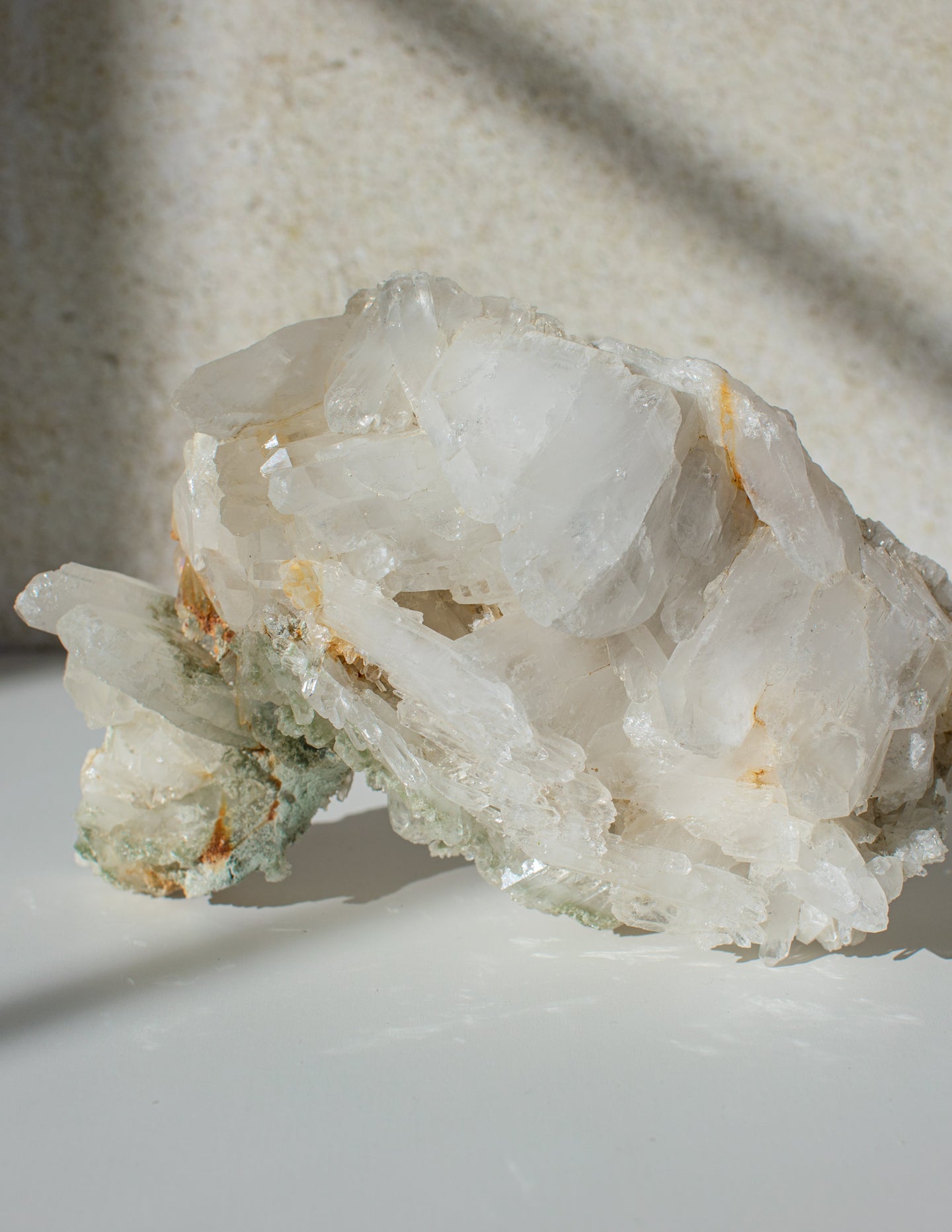 Brazilian Quartz with Green Chlorite